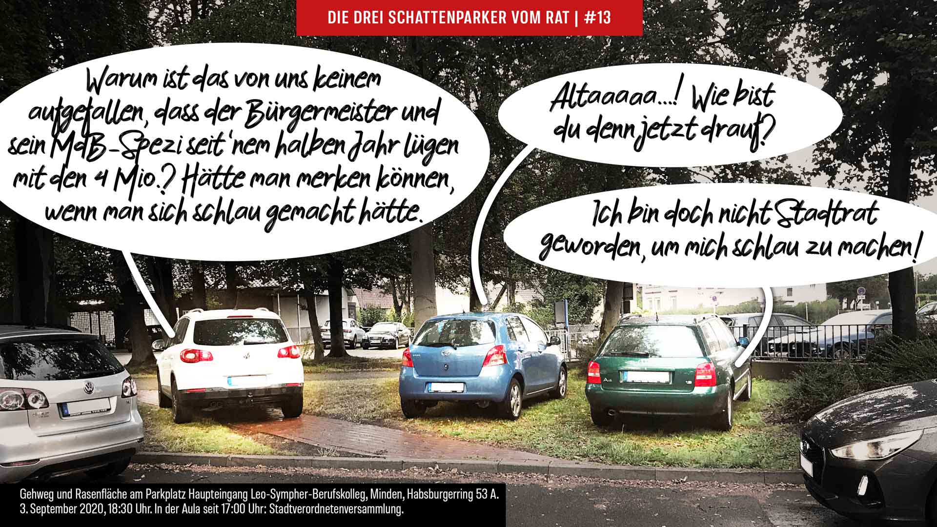 13-die-drei-schattenparker-vom-rat Episode #13 der drei Schattenparker vom Rat Minden